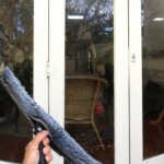 Cleaning bi fold windows