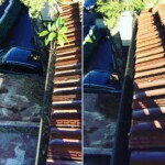gutter cleaning & Installing gutter guard